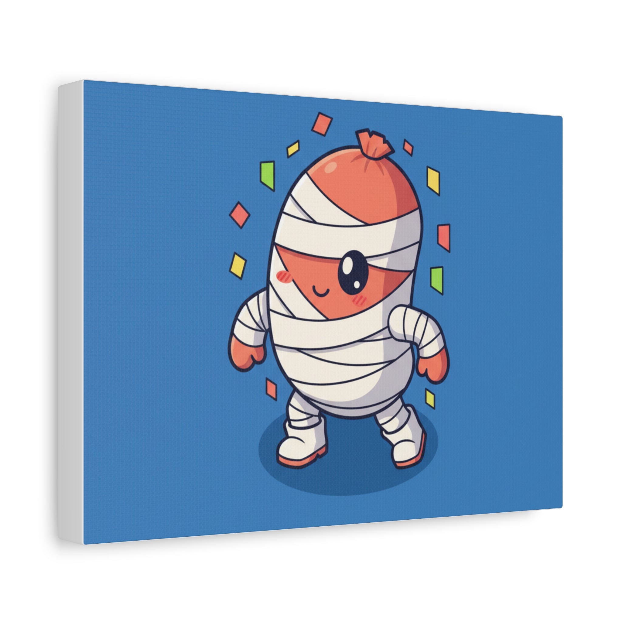 Mummys Little Sausage Canvas | Stretched Matte Wall Art 1.25"