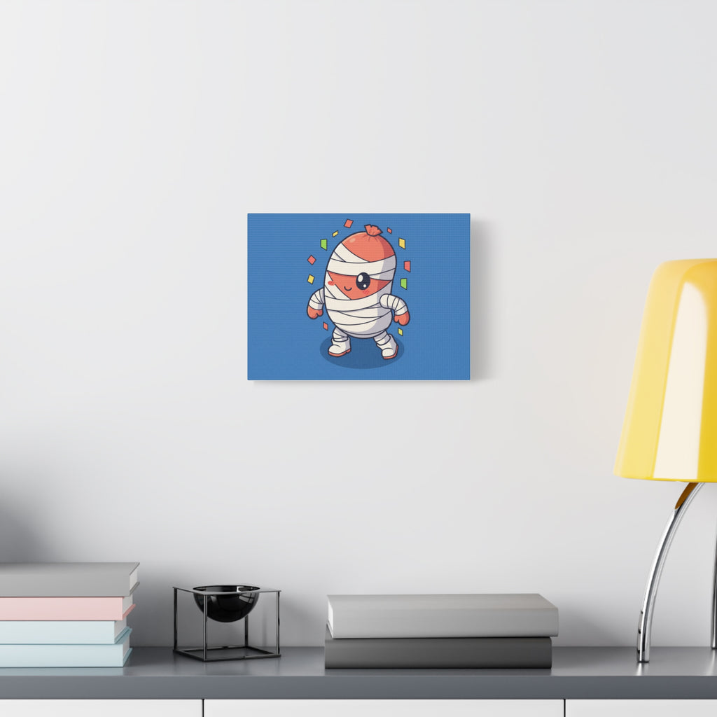 Mummys Little Sausage Canvas | Stretched Matte Wall Art 1.25"