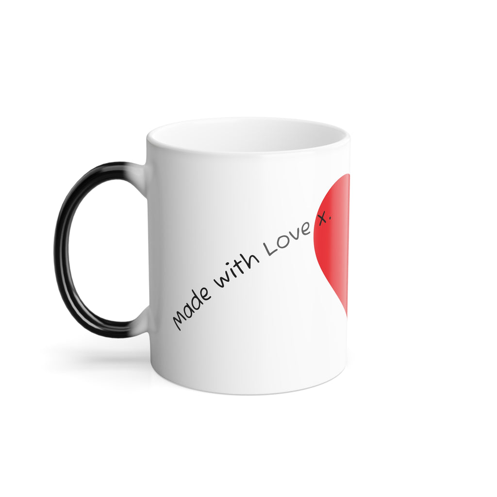 Big Hug Colour Morphing Mug | Valentine Heart Reveal 11oz