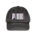 Distressed Embroidered P!NK! Cap | Vintage Washed Baseball Hat