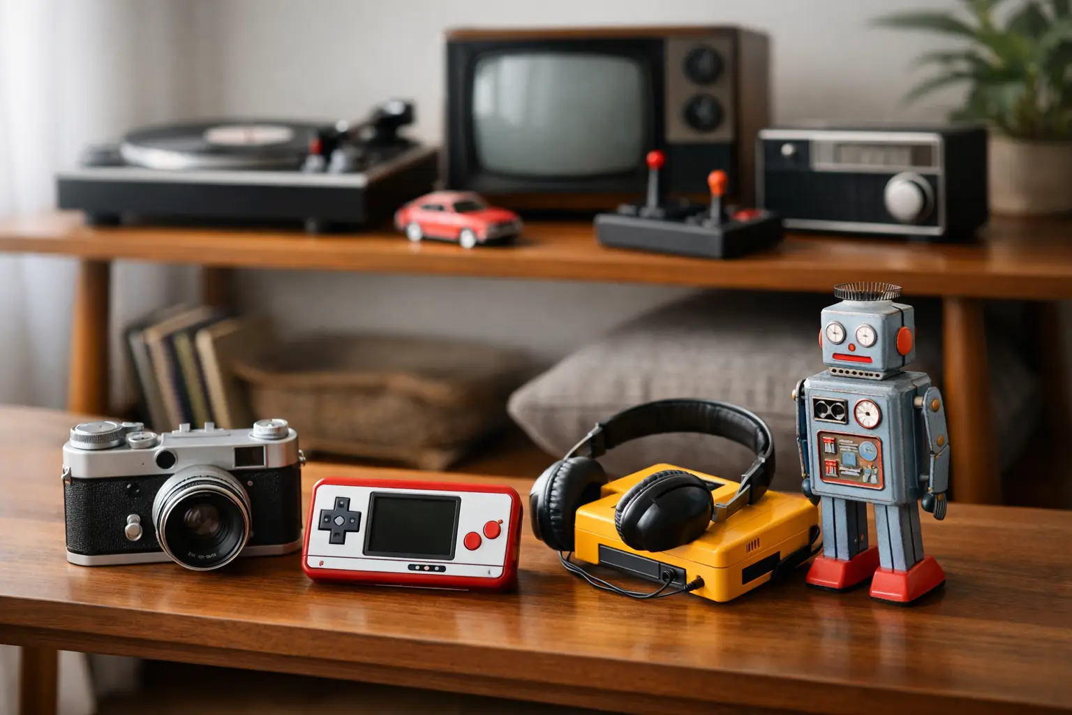 Retro Collectables for Display at Home