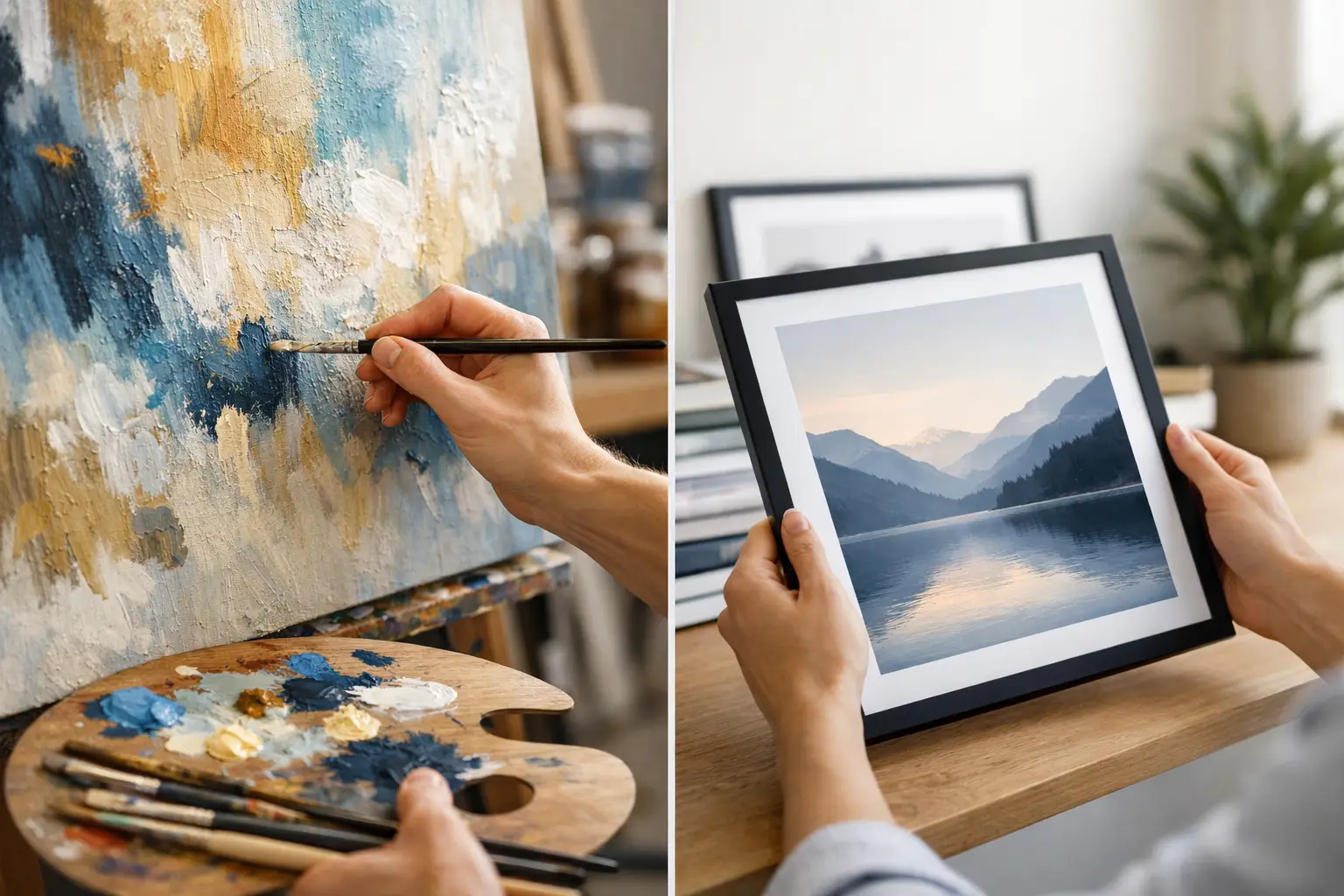 Bespoke Artwork vs Prints: What Feels Right?