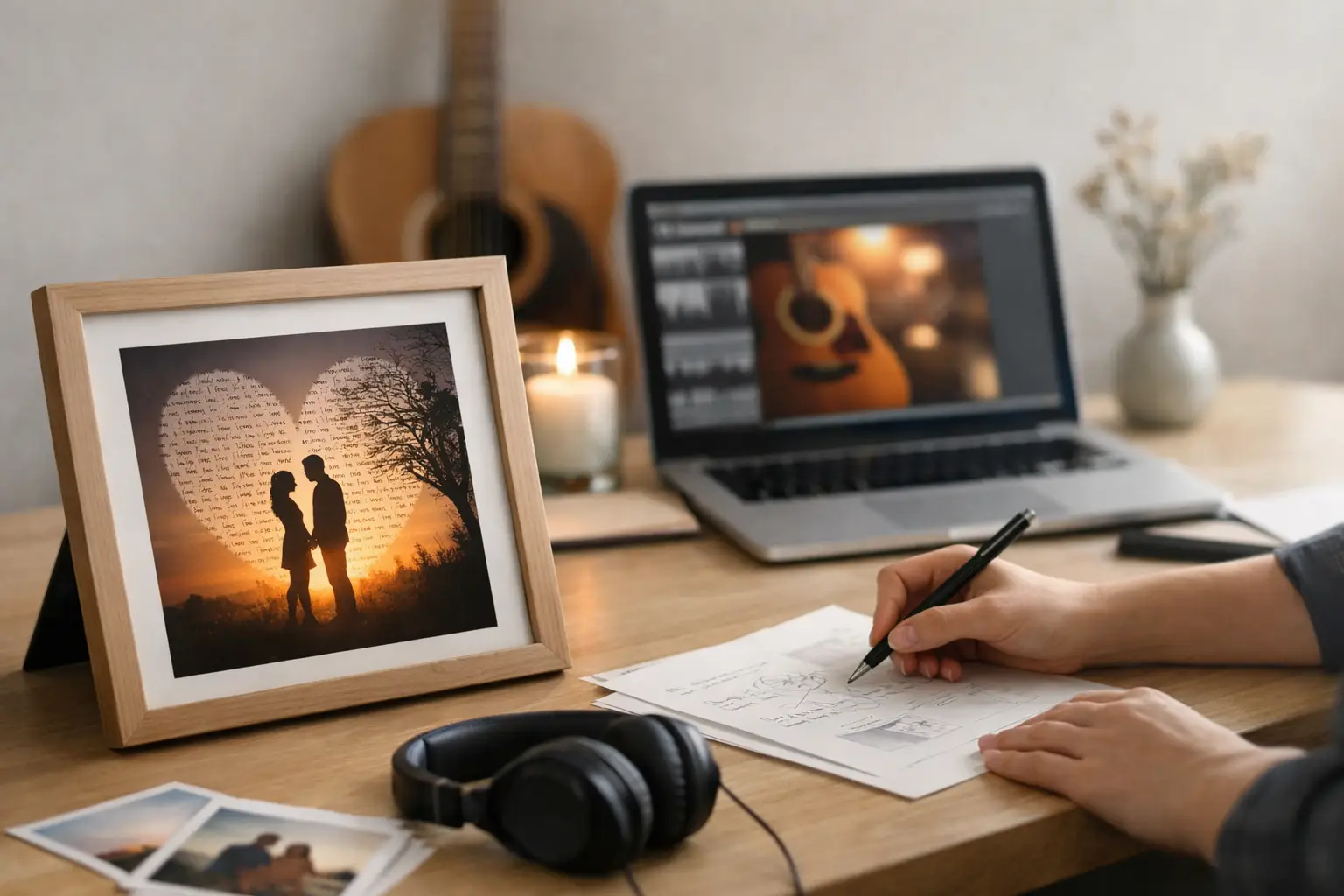 How to Commission Personalised Song Lyric Art
