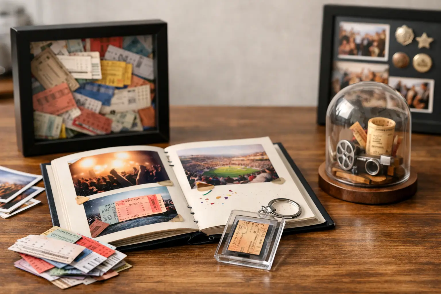 How to Turn Ticket Stubs Into Keepsakes