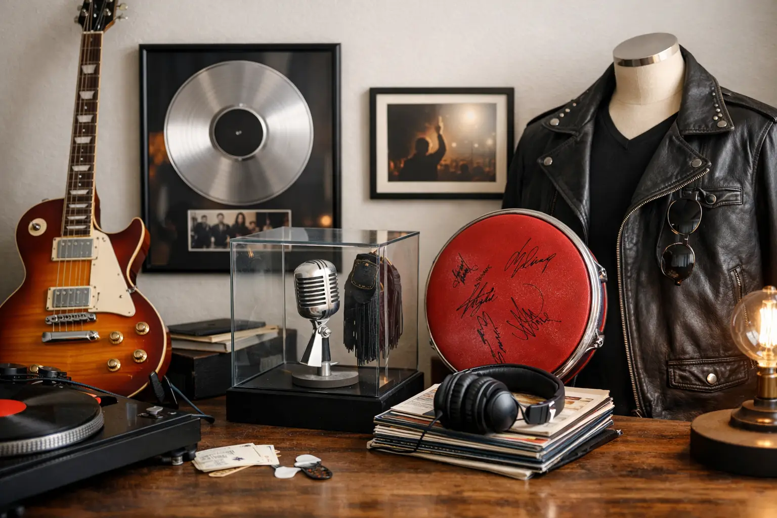 A Guide to Styling Music Memorabilia