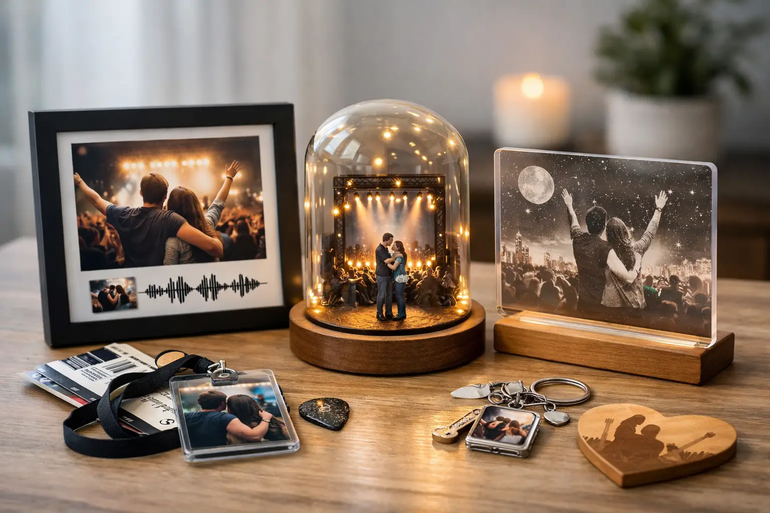 10 Best Personalised Concert Memory Gifts