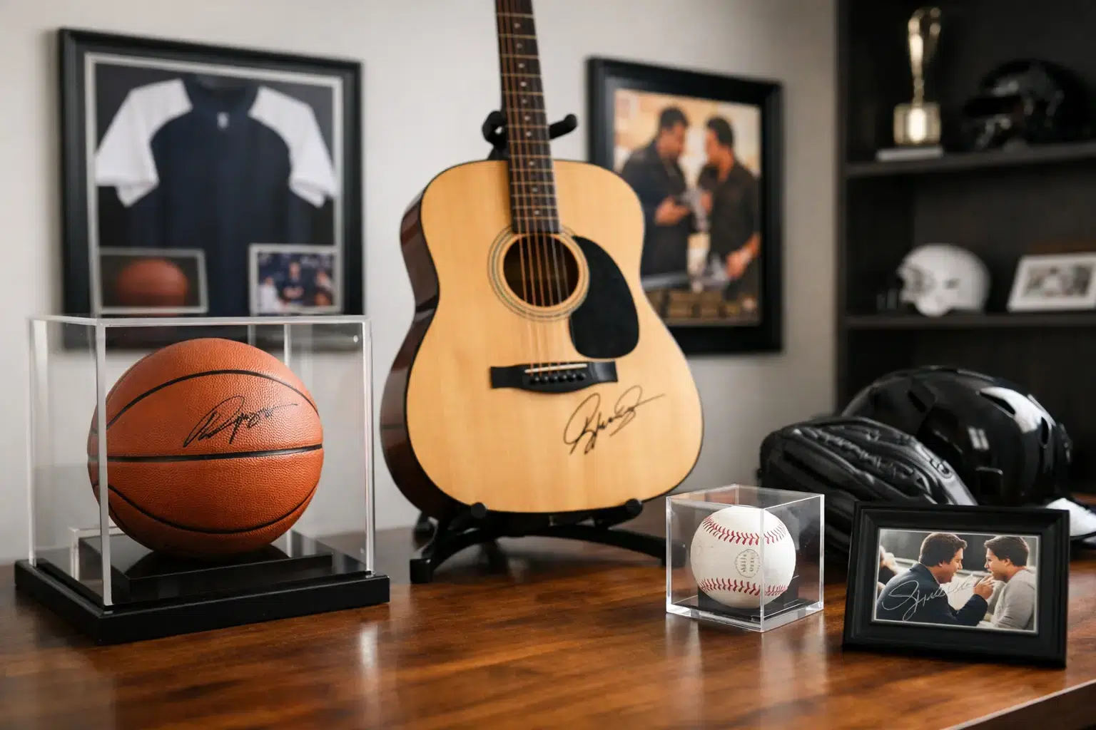 How to Display Signed Memorabilia Beautifully